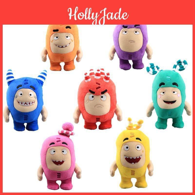 Очаровательные Oddbods 23 см Плюшевая Мягкая Игрушка Ньют Бабблс Пого Зи Джефф Фьюз Слик Кукла