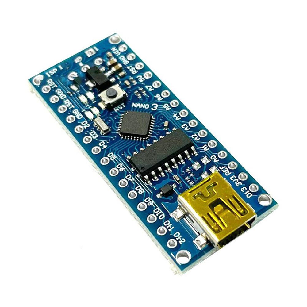 Плата разработки сварки Atmega168/328, совместимая с контроллером Nano V3, с разъемами PIN, плата микроконтроллера для Arduino