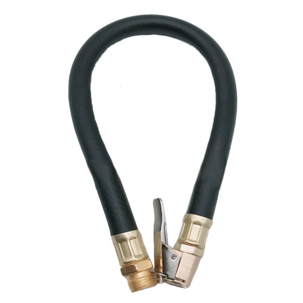 On Clip Adapter Tyre Hose Air Compressor Pipe Tire Inflator Hose Inflatable Pump Extension Tube