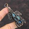 Подвеска из лабрадорита с драгоценным камнем, медная проволока, кулон, медные украшения ручной работы, очень красивая подвеска в виде черепахи, изысканные ювелирные изделия, подарок на помолвку