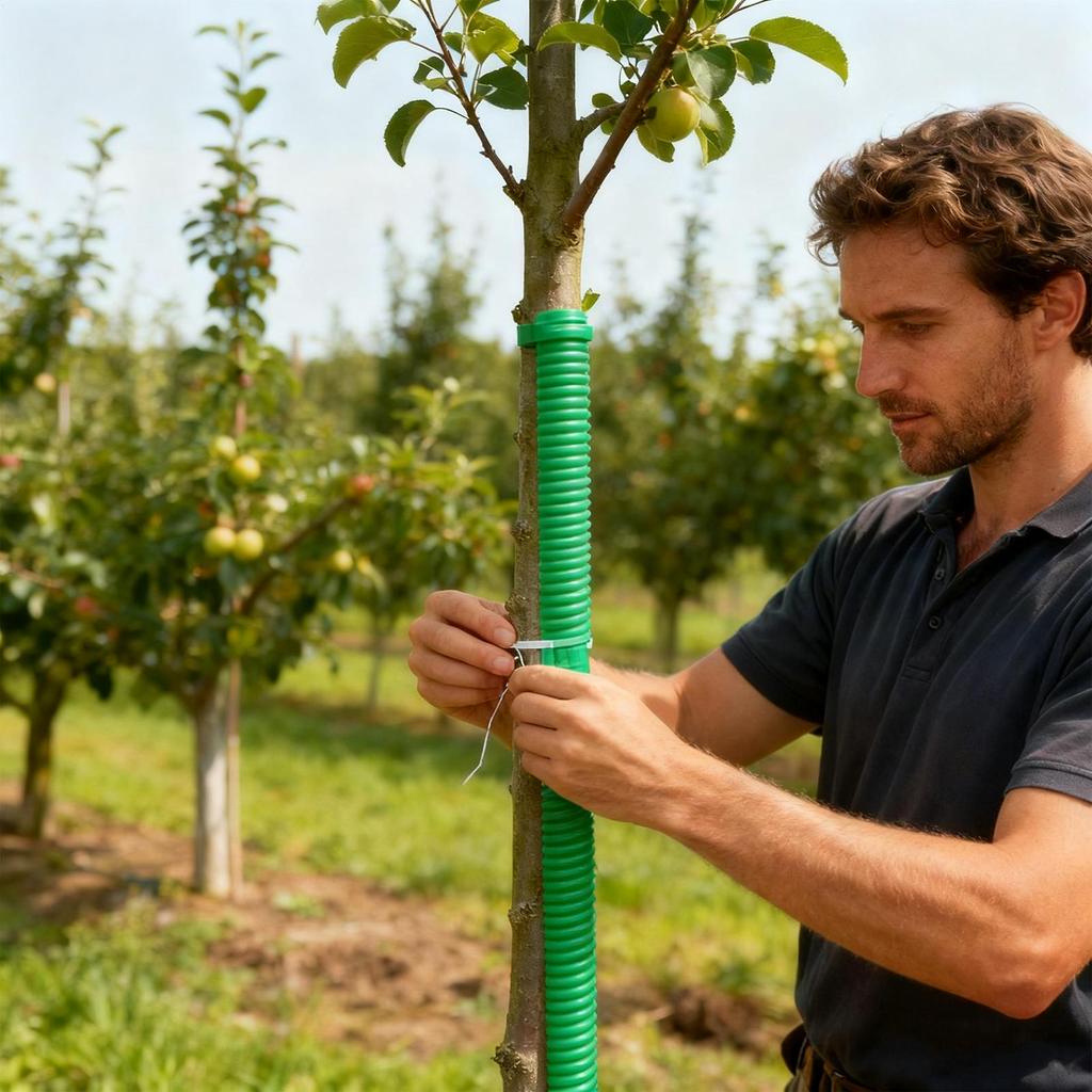 Tree Protectors 8 Piece Wrap Covers Tree Trunk Protector Guard For Sapling Winter Animals Patio Lawn Garden Cats Rabbit