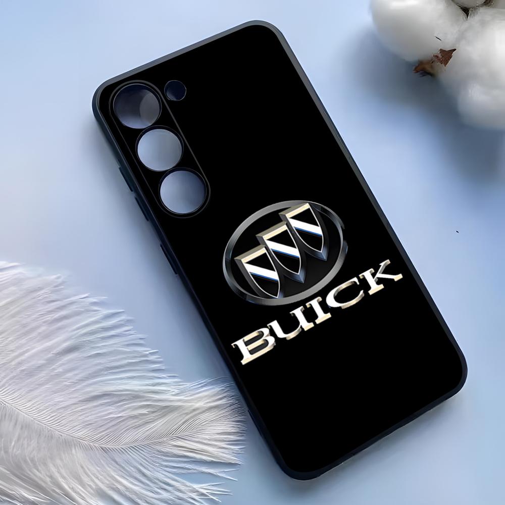 Чехол для телефона с логотипом автомобиля Buick для Samsung S25 Ultra S24 S23 S22 S21 S20 Plus Fe Galaxy A54 A53 A34 A25 Силиконовый чехол