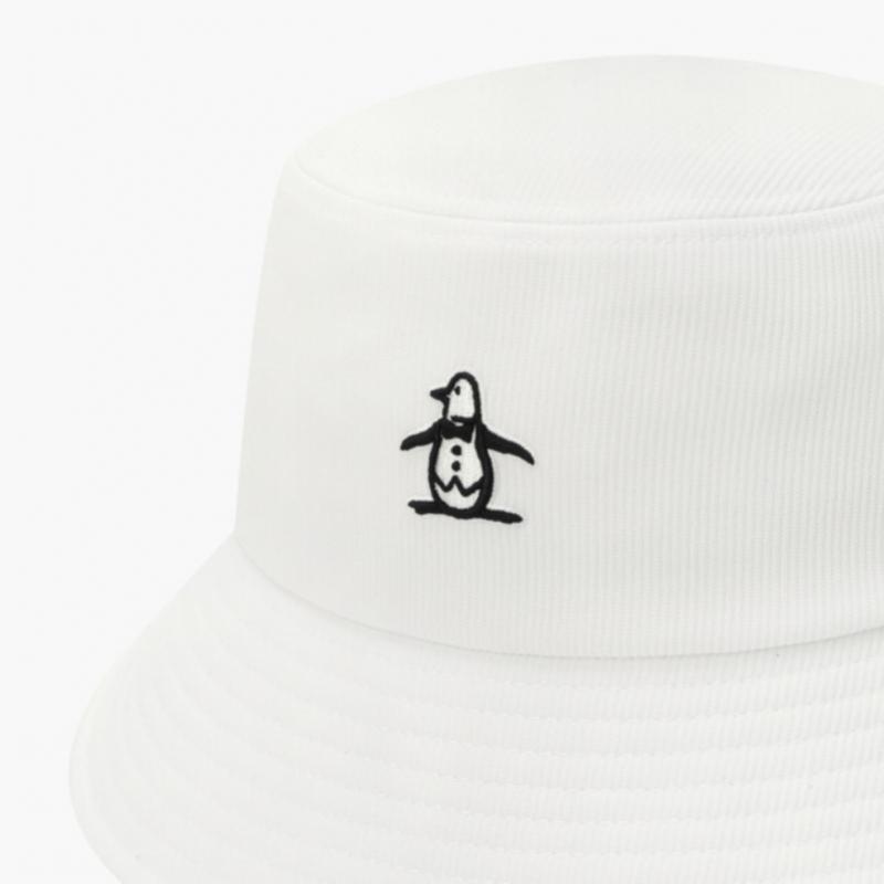 MunSingwear Women S eSSential Ribbon Bucket Hat White Mr122lcp11