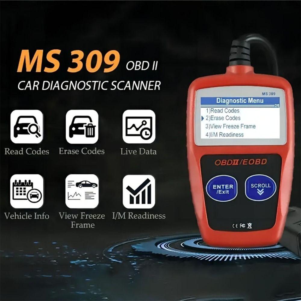 Точные диагностические сканеры OBD2 для мотоциклов Статус монитора выбросов