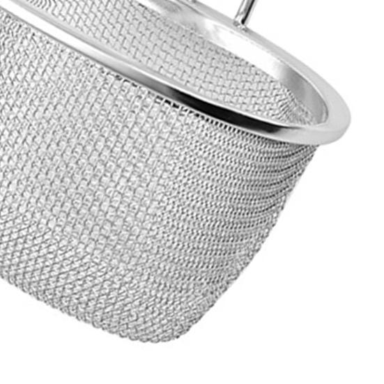 Ложка-дуршлаг Быстро сливает Не деформируется Конструкция с крючком Скиммер Не опрокидывается Нержавеющая сталь