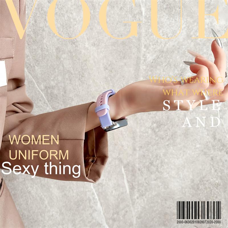 Sport Strap For Xiaomi Mi Band 9 Belt Replacement Miband8 Silicone Bracelet Smart Band 8 Waterproof Watchbands Accessories