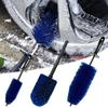 Многофункциональная щетка для чистки колес автомобиля, с длинной мягкой ручкой, для дисков, ступиц, из микрофибры, для деталей шин, авто, мотоциклов, мойка, Амаги