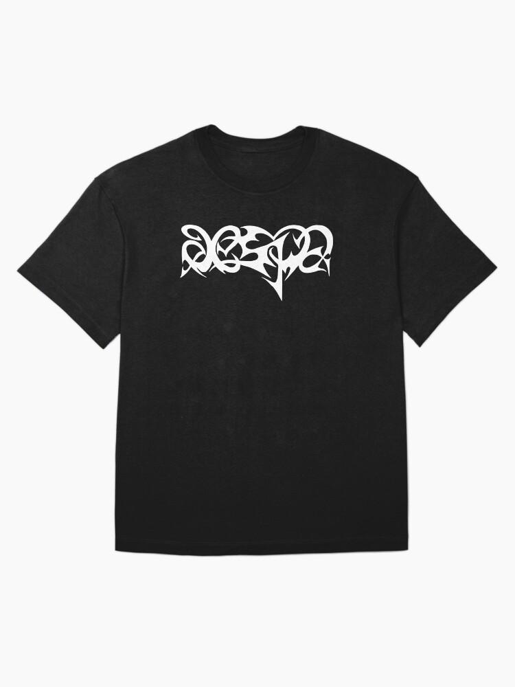 aespa - Armageddon aespa Logo 2 (White) Oversized T-Shirt