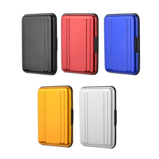 Бокс для карт памяти Плотная посадка Защита от скимминга Защита от падения Застежка-пряжка 8 слотов для карт