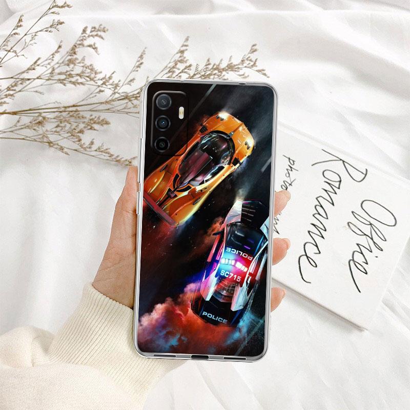 IK67 Прозрачный чехол для смартфона Supercar для Motorola Moto G7 G8 G9 G84 G85 G73 G24 G15 Z2 Play Power Plus