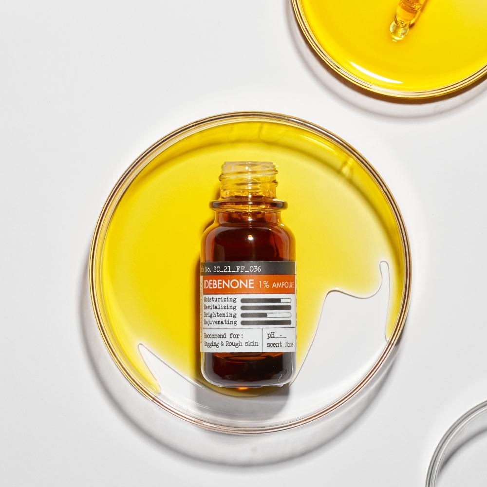 DERMA FACTORY Идебенон 1% Ампула 10 мл – Антиоксидантная Эластичность Высокой Активности, Корейский