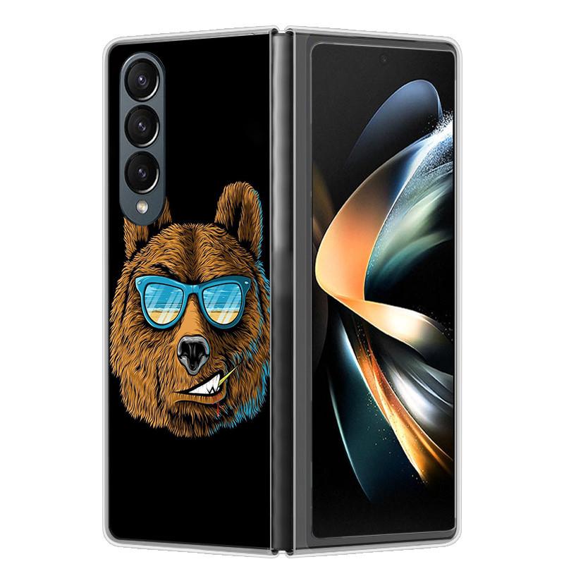 Для Samsung Galaxy Z Fold6 Fold5 Z Fold 2 3 4 5 6 Fold5 Чехол для телефона астронавт Силиконовая задняя крышка Для Galaxy Z FOLD 6Funda Coque