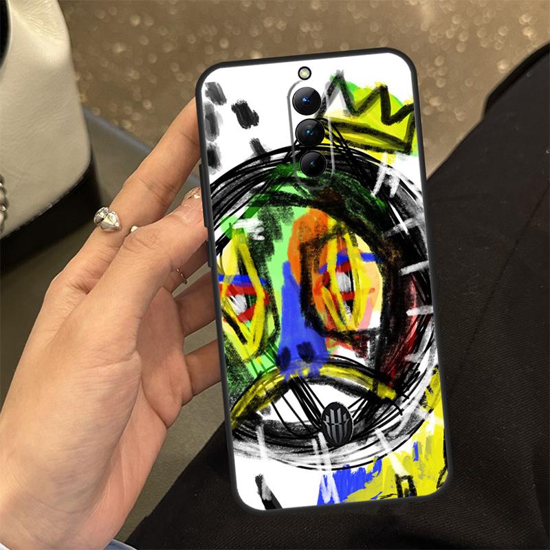 Graffiti Case For ZTE Nubia Red Magic 10 Air 6S 7S 6 7 Pro RedMagic 8 9 10 8S 9S 10S Pro Plus Cover