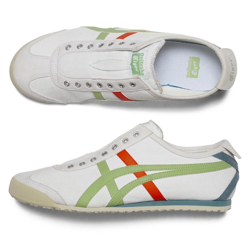Unisex Sneakers Onitsuka Tiger Mexico 66 Slip-On White Jade Orange White/Jade