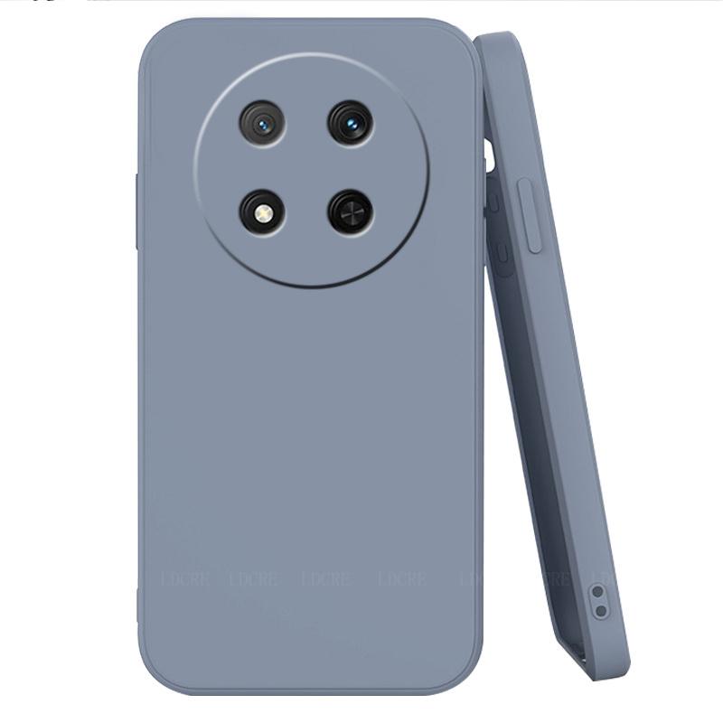 Для Honor X9C Чехол Honor X9C Capas Оригинальный жидкий силиконовый бампер для задней панели, противоударный мягкий чехол TPU Huawei Honor X9C Fundas