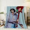 Pop Singer Dominic Fike Throw 240g Flannel Blanket Lightweight Soft Skin-friendly Summer Thin Throw Blanket