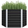 VidaXL Raised Bed Flower Pot Planter Plant Pot Plant Box Flower Box Veranda Garden Patio Courtyard Balcony 45734
