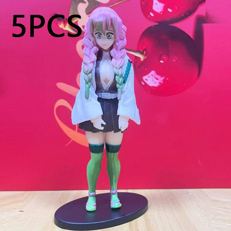 @Anime Demon Slayer Kimetsu no Yaiba Figure Kamado Tanjirou Action Figure Agatsuma Zenitsu Nezuko Warrior PVC Model Toys**
