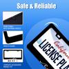 Waves License Plate Frame Ocean Wave Mounta License Plate Stainless Steel Parts Funny License Plate Decorative With Screws Size 12.3" X 6.3"