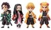 Убийца демонов: Коллекционные фигурки Kimetsu no Yaiba World, набор из 4 фигурок Танджиро Незуко Зеницу Ренгоку Анджуро