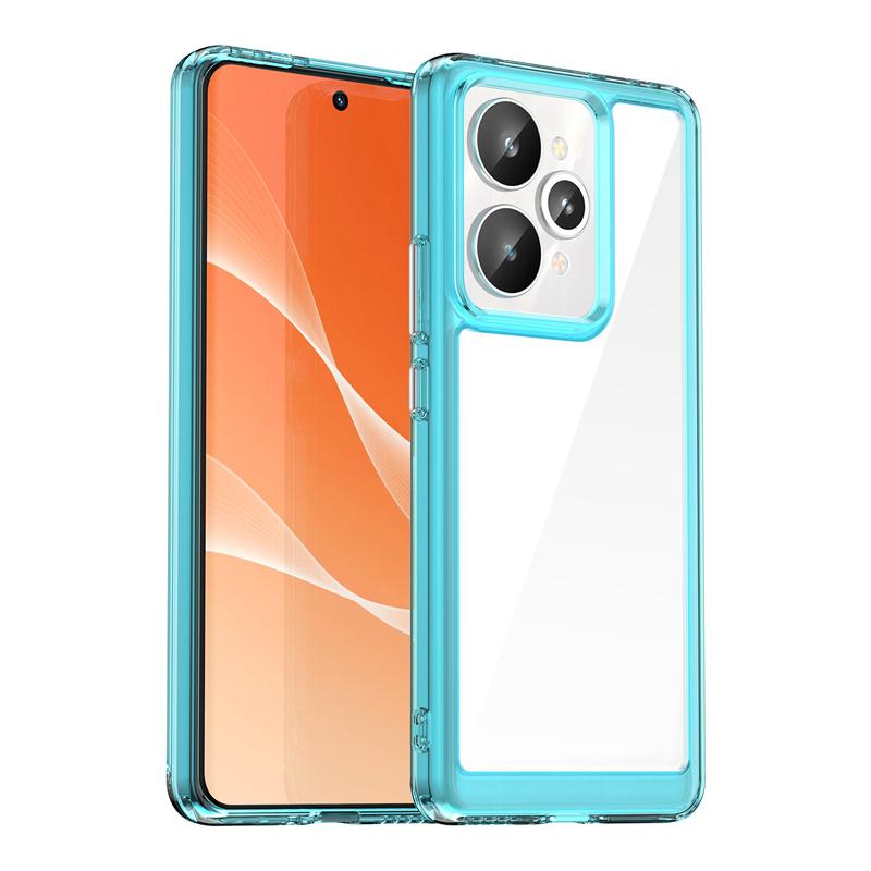 Прозрачный цветной ТПУ чехол для Realme 15 Pro 5G Защитная крышка Прозрачный Fundas Coque Capa