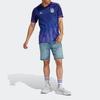 Adidas Аргентина 2022-23 Месси выездная майка Legacy Indigo/Purple Rush Мужская уличная одежда HF2159