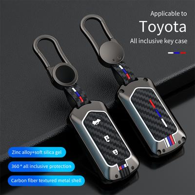 Чехол для ключа автомобиля Брелок для Toyota Corolla Verso 2004 2006 2007 Prius Gen 20 2005 2008 Защитная оболочка для пульта ДУ Аксессуары для брелка