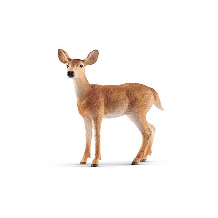 SCHLEICH Figurine Biche De Virginie - Wild Life 14819