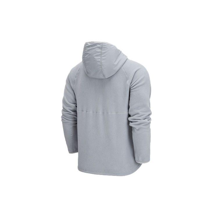 Nike Jackets Men's Light Gray Hooded Thickened Other DM1220-077