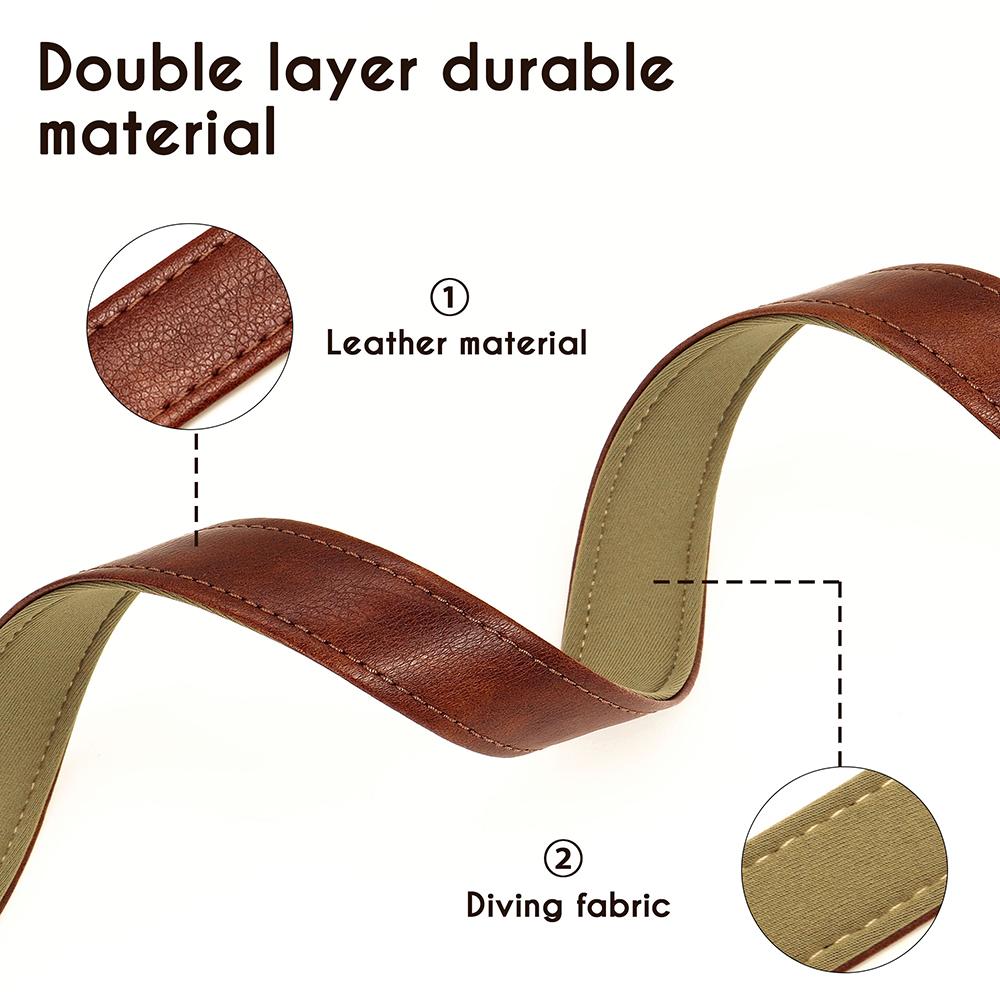 5 футов кожаный поводок для собак прочный поводок для выгула домашних животных поводок-веревка для маленьких средних и больших собак питбуль мопс герман овчарка
