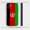 Чехол для телефона с флагом Афганистана для iPhone 17 16,15,14,13,12,11,Pro,XS,Max,XR,Plus,Mini Мягкий силикон Черный Ударопрочный