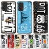 License New York Plate Number Phone Case For Samsung Galaxy A13 A14 A15 A16 A53 A54 A55 A56 A33 A34 A35 A36 A23 A24 A25 A26 A05S