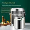 Xiyao 201 Stainless Steel Commercial Insulated Hot Water Dispenser