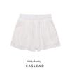 Kaslead Новое поступление Женская одежда Модный стиль Модный Минималистичный Вырез Вышивка Повседневные шорты 8741229