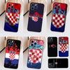 Чехол-футляр с гербом и флагом Хорватии для iPhone 15 Pro Max 14 13 12 11 16 17 Pro Max mini 15 16 Plus 16e 17 Air Задняя крышка