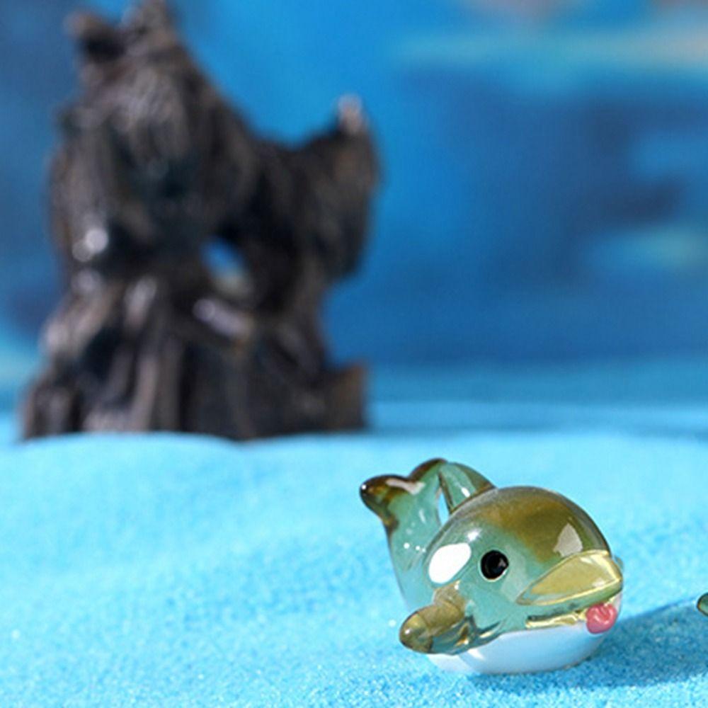 DIY Sea Fish Model Micro Landscape Marine Animals Miniature Sea Animals Ornaments Home Decor