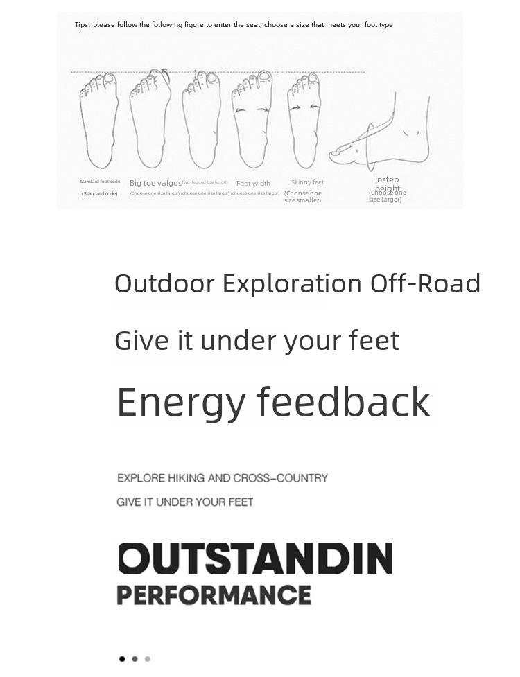 Мужские дышащие походные ботинки с пятью пальцами: Утолщенные ботинки для скалолазания и преодоления ручьев по бездорожью для приключений на открытом воздухе за пределами границ.