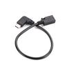 Мини-адаптер-конвертер USB Female на Type C Male 90 градусов Кабель-адаптер-конвертер USB C Male на Mini USB Female