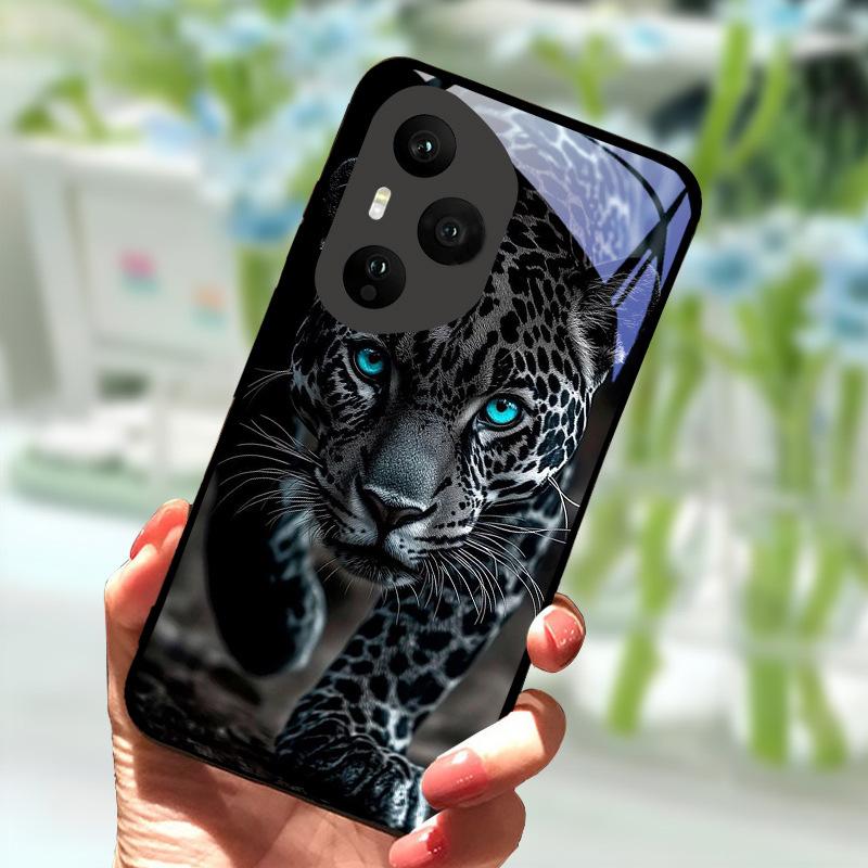 Чехол для Honor 400 Pro 5G Роскошный Закаленное Стекло Противоударный Чехол Для Honor400 Pro 400Pro Задняя Панель Телефона Ударопрочный Fundas Capa