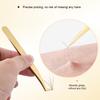 Eyelash Tweezers Grafting Eyelash Tweezers Beauty Eyelash Tweezers Blooming Golden Feather Clip False Eyelash Clip Beauty Tool