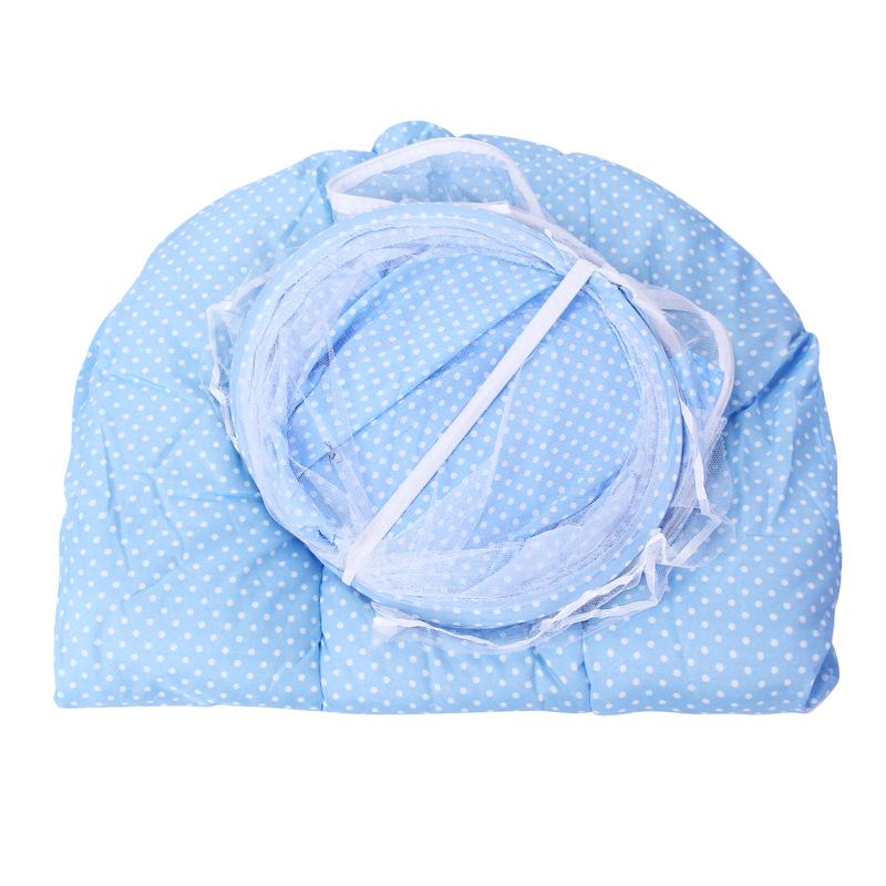 Комплект детской кроватки с москитной сеткой, спальным ковриком и подушкой (0-3 года)