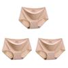 3 PCS/Set Seamless Women's Panties Sports Breathable Underwear Girls Comfort Briefs Skin-Friendly Lingerie Female Underpants
