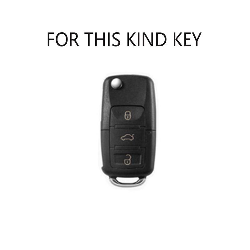 1X чехол для автомобильного ключа для Vw Polo Golf Passat Tiguan Beetle Caddy T5 Up Eos Skoda Octavia Seat Leon Altea