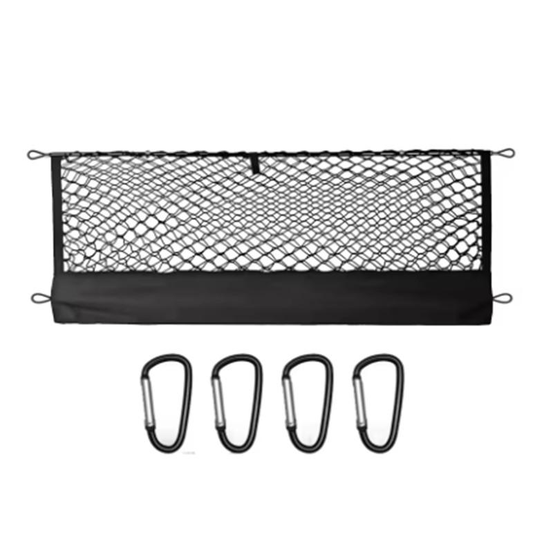 For Toyota Tacoma 2018-2025 Envelope Style Cargo Net Luggage Net Cargo Organizer Storage Stretchable Car Mesh Network Pocket