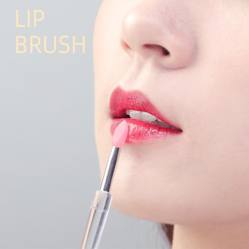 1шт силиконовые бальзамы для губ кисточка для губ с присоской пылезащитный чехол инструменты для макияжа