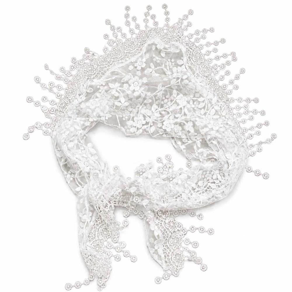 Asymmetric Shape Fringe Waist Belt Mesh Texture Chic Tassel Wrap Dance Practice Room