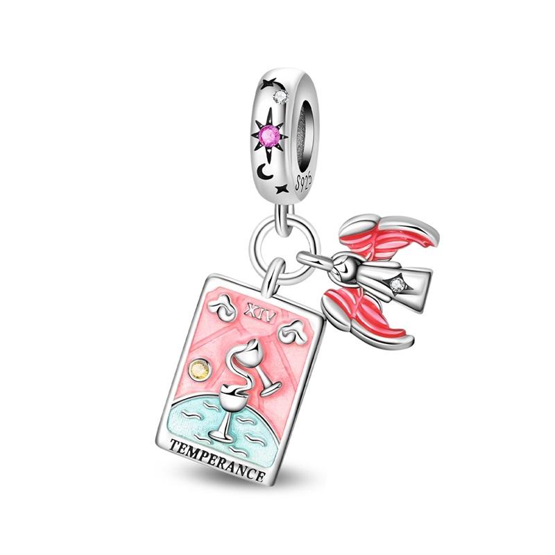 Шармы Медь Классический Солнце Луна Звезды Магия Таро Подвески Бусины Подходят для Оригинальных Браслетов Ожерелий Для Женщин Роскошные DIY Украшения