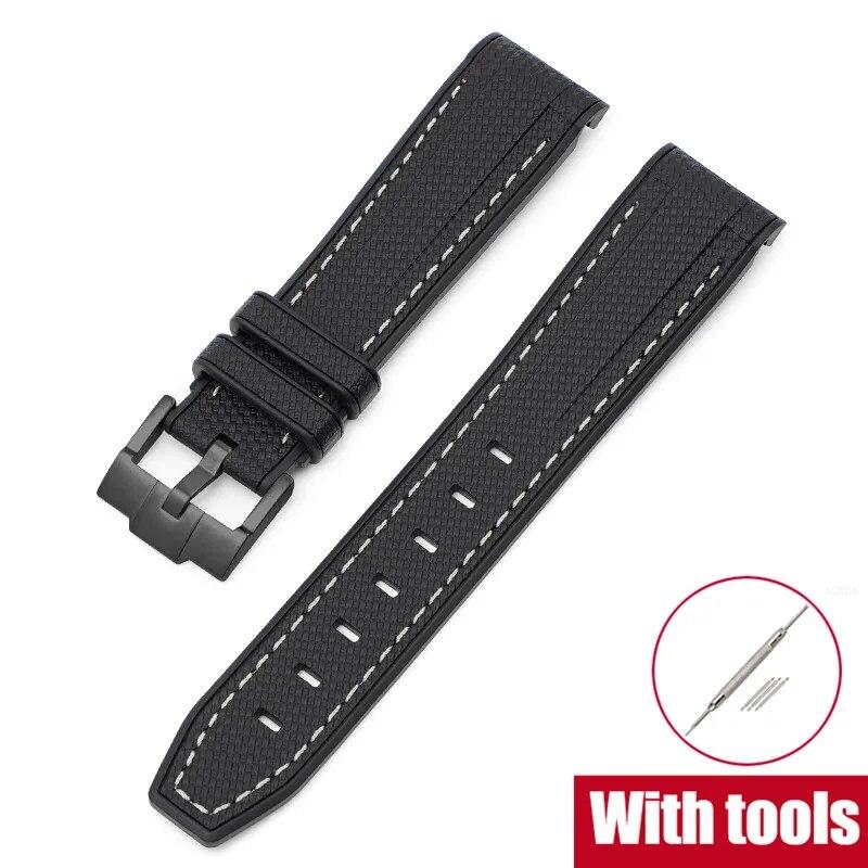 Silicone Strap for Swatch X Omega Moonswatch Stainless Steel Buckle 20mm 22mm Men Women Soft Waterproof Replace Watch Band