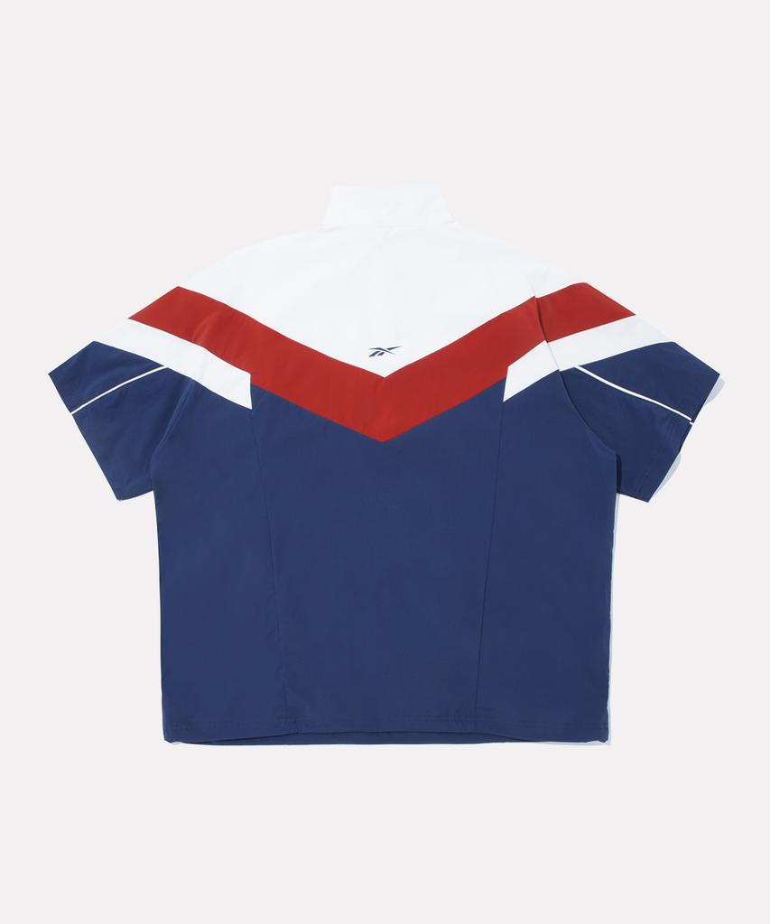 Reebok Ice Shield Short Sleeve Anorak - White:Navy