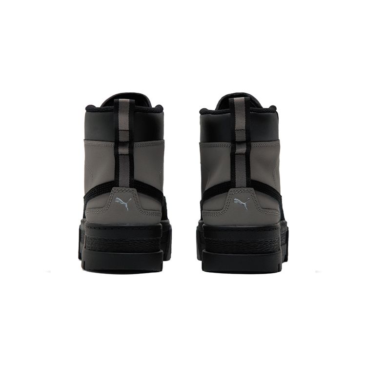 Puma Mayze Mid Wtr Comfortable Retro Casual High-Top Sneakers Women Sneakers Black 381888-02